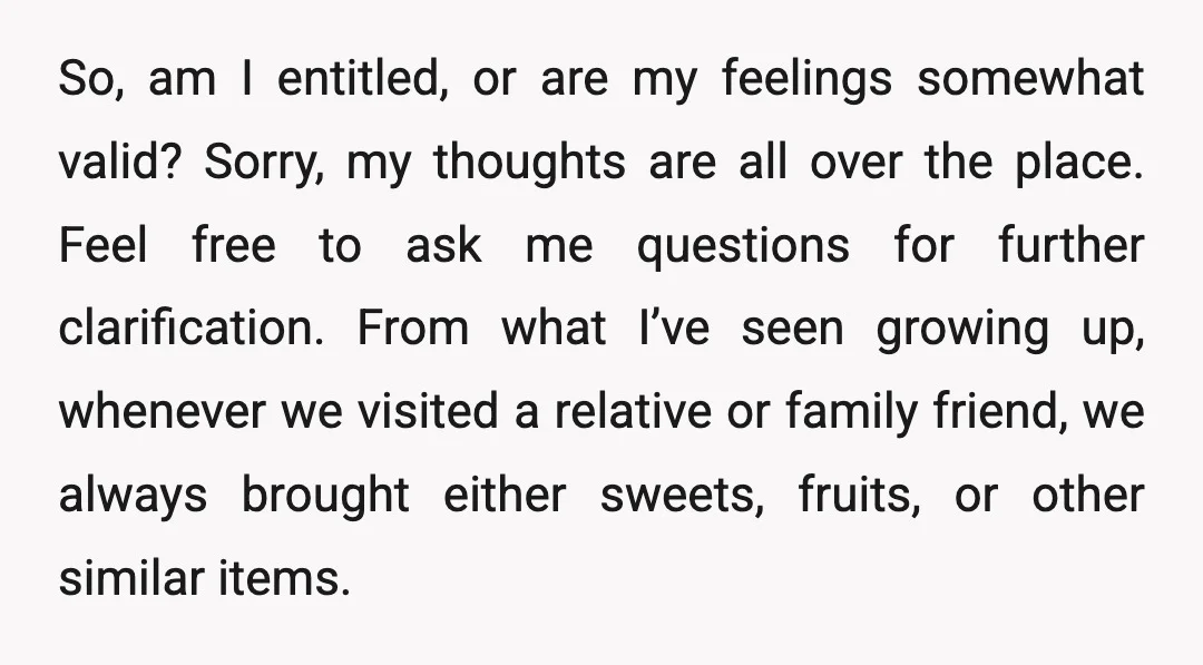 So, am I entitled, or are my feelings somewhat valid? Sorry, my thoughts are all over the place. Feel free to ask me questions for further clarification. From what I’ve...