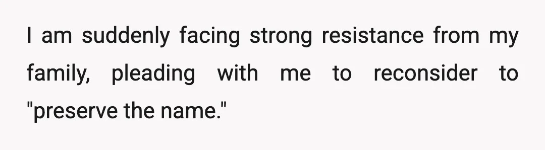 We have both mentioned it publicly for months whenever it came up, but only now, with our wedding approaching, have our families realized we are serious.