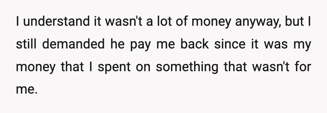 He immediately said, "No," arguing that it wasn't his choice to get a new prescription cream and he never wanted the new cream in the first place.