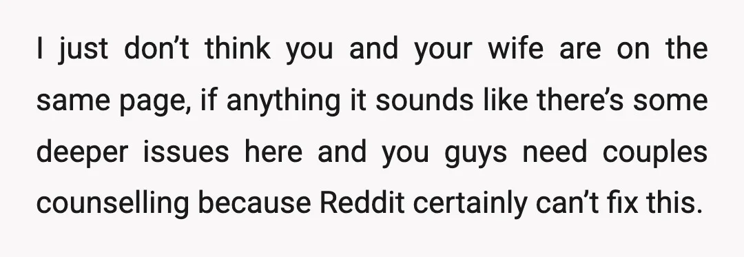 u/NormativeTruth Your wife is TA for using autism as an excuse to act completely hideously. And she’s also a creep for buying a bassinet for a baby that’s not even...