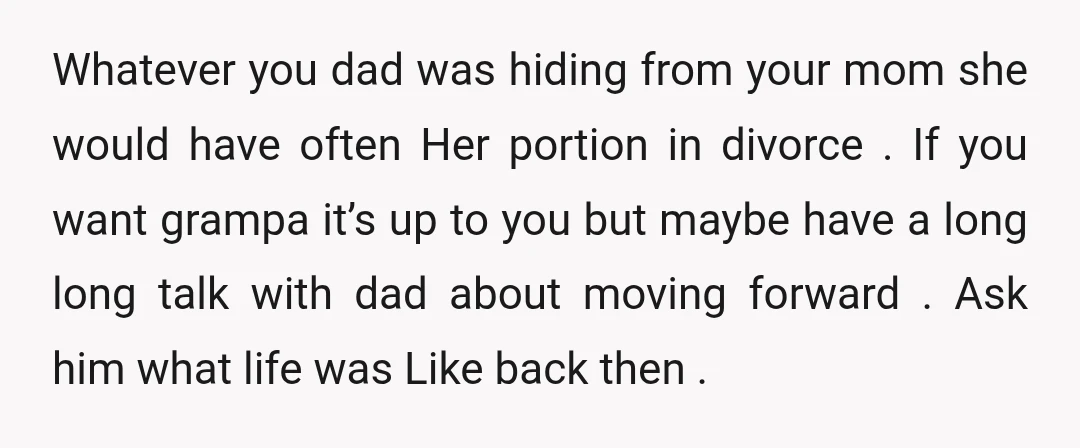 u/Lanky-Ostrich8061 Your mom shouldn't be talking trash about your dad to you and even if she doesn't like it, you should be able to choose him to walk you down...