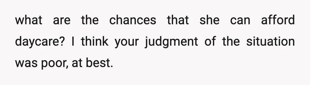 u/Tall_Wonder_913
YTA and a real judgmental jerk. Damn this pmo