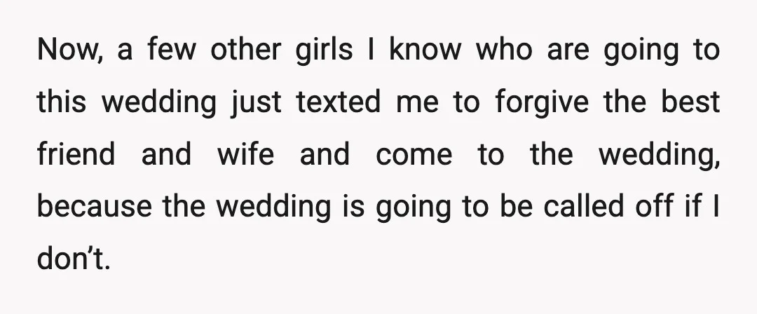 She’s still crying on the phone, but I couldn’t really understand her, and then she hung up.
