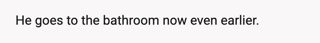 It does not.
