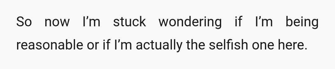 I really do.