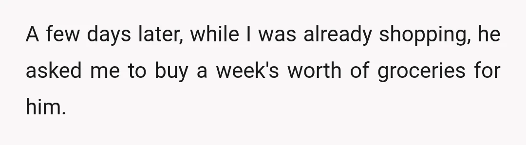 TL;DR: My brother used my groceries without asking twice, causing me to cancel dinner plans.