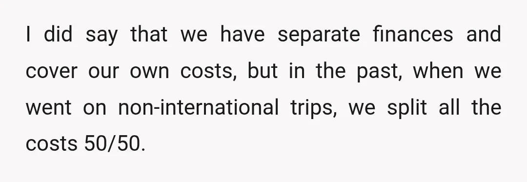 It just seems like, this time, he considers that the trip will only start after he arrives in Tokyo on his discounted flight.