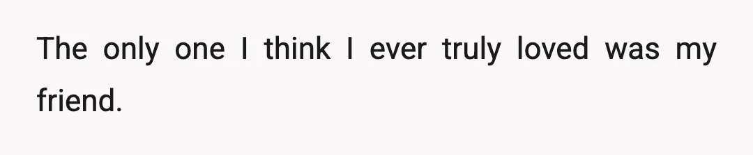 So she didn't.