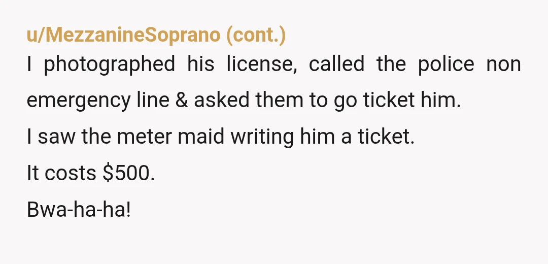 u/who-waht
NTA  People who do that should be called out more often.  Maybe they'll think twice next time.