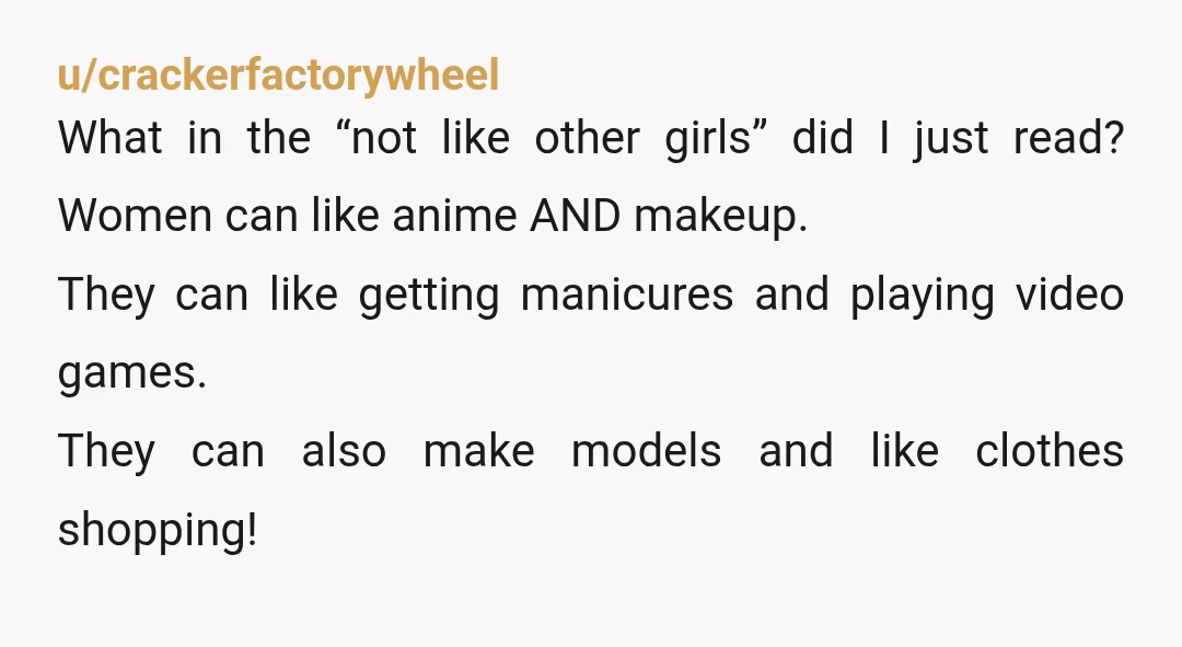 u/happyaftx Dude, you looked your wife in her face while she was expressing insecurity and said “My mom and SIL take really good care of their appearance and you don’t!...