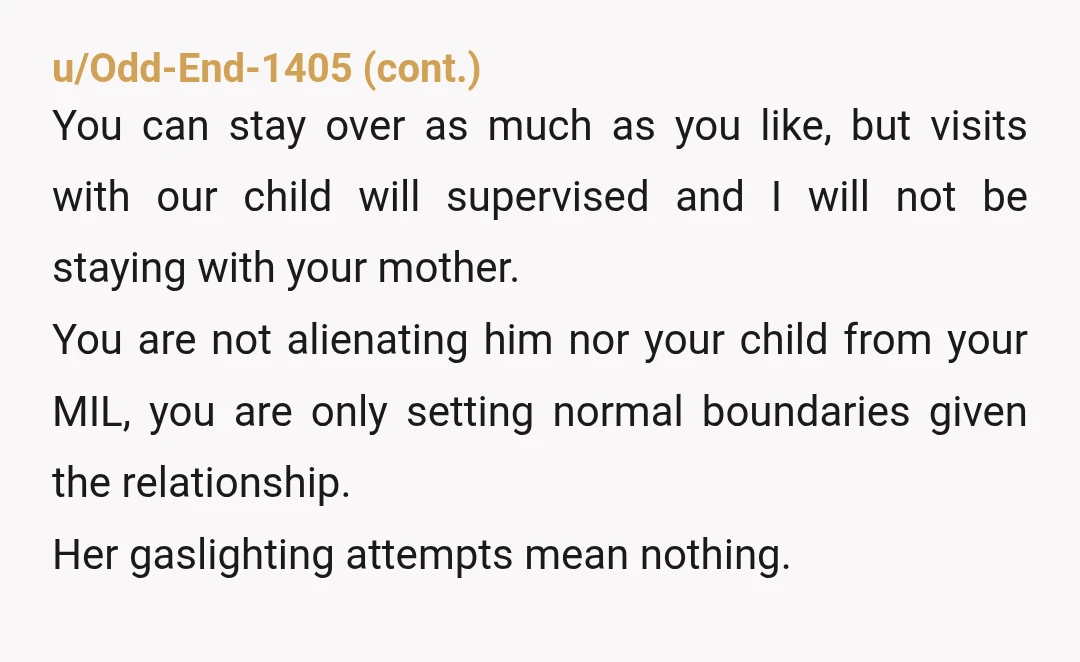 u/MissKrys2020
NTA and your husband needs to grow a spine and stand up for his wife.