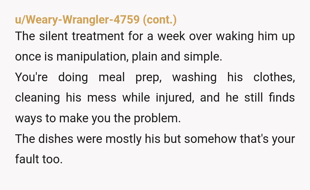 u/Tasty_Doughnut_9226
Why would you want to break the silence, he sounds awful