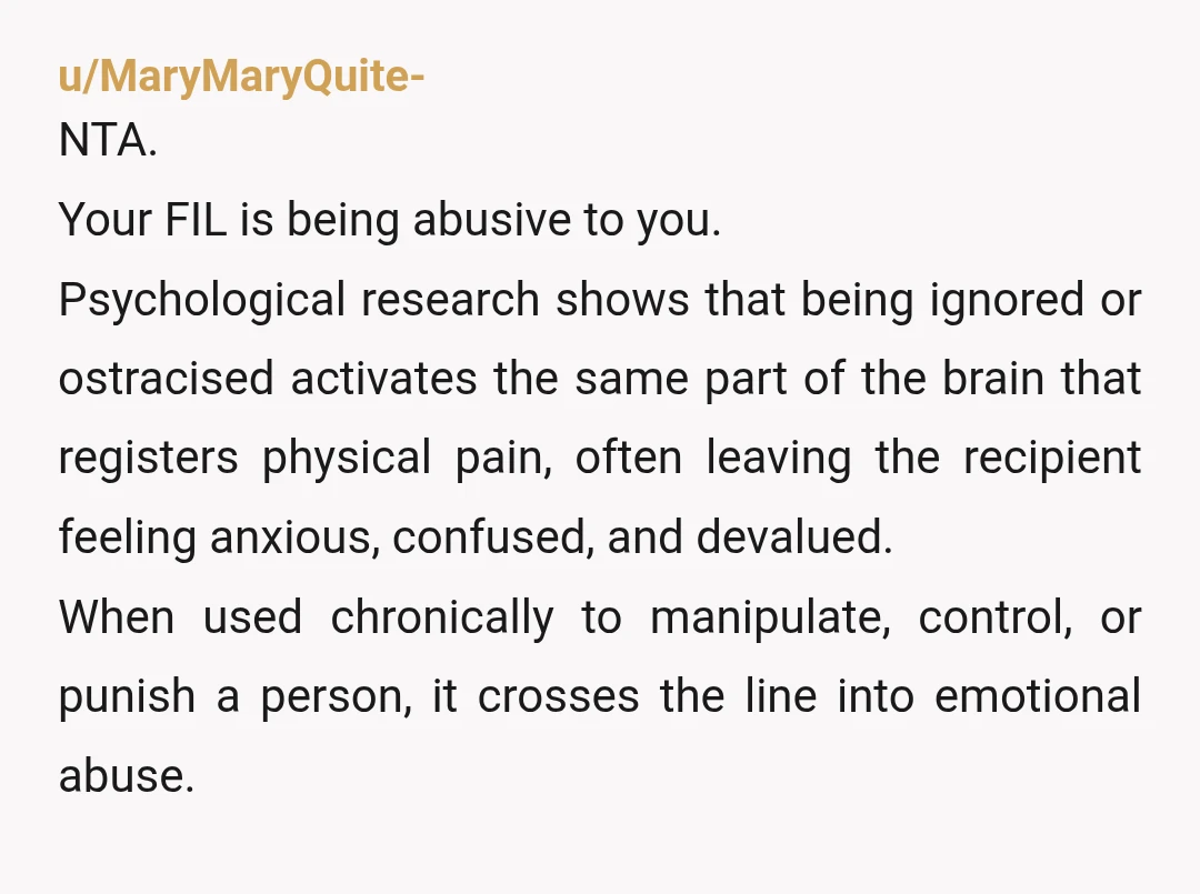u/Solid-Camera-9724 It reads like you’re from an Indian culture. I’m so sorry this is happening to you. It is the tradition for new wife to stay with in-laws - that...