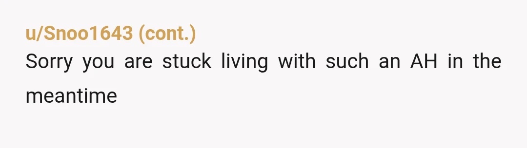 u/GargantuanGreenGoat NTA they’re being completely unreasonable. Bring it up with the landlord, there are likely rules about not being allowed to restrict access this way.  If it was really about...