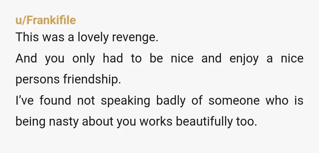 u/abarthman
Must be honest, this act of revenge never went the way I thought it was going to go after I read the title.