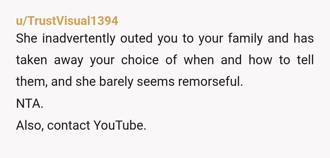 u/Affectionate-Prize84 Not telling other people's stuff is not deceiving her. It's just not yours to tell. It would be one thing if he was adopted outside the family and she...