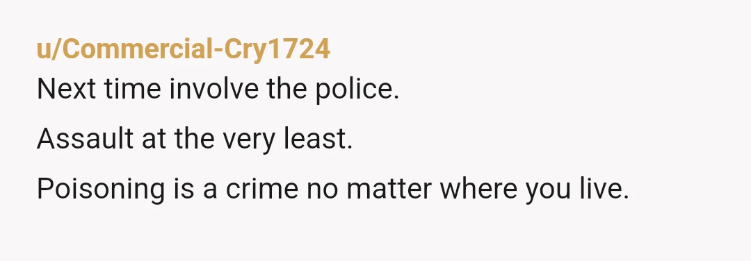 u/Blossom74s NTA. Your in-laws are though wow. Your MIL and her kids should not be allowed back into your home until it is admitted who did it and there is...