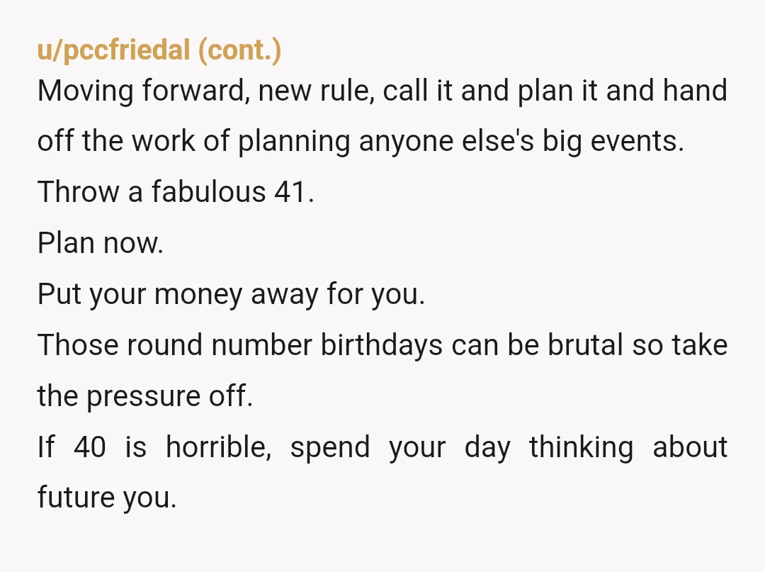 u/Suspicious_Barber163 NTA! You should talk to him about this, don‘t hope he will somehow turn it around in secret or is just hiding the surprise. It‘s very unlikely. You‘ll just...