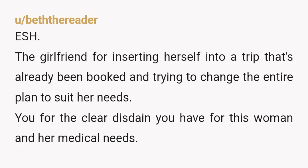 u/KoiTakeOver INFO: Why do they want to switch countries? Are service dogs not recognized at one of the planned stops? I do think making a major itinerary change last minute...