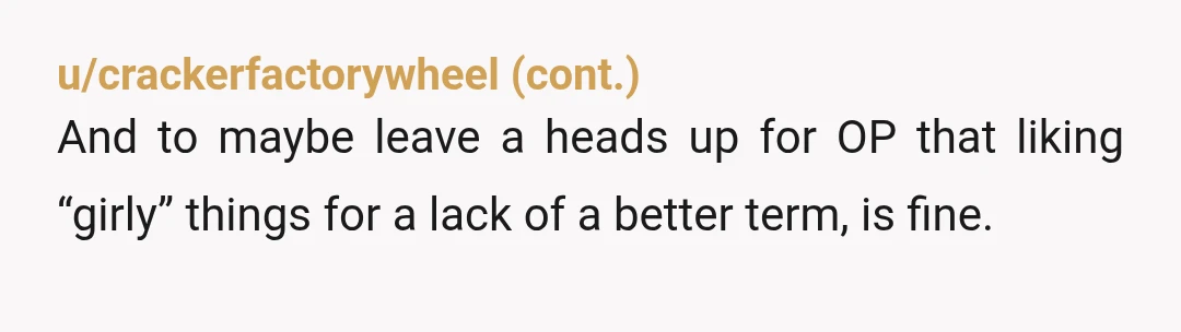 u/Yvmeno
NAH, but damn that sucks; I feel bad for your wife.
Make sure you’re comforting her and reassuring her you like how she’s different from your SIL, yeah?