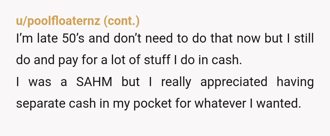 u/Samwry Seems his income is about twice yours. So an equitable split of the bills would be he pays 2/3, you pay 1/3. House chores, child care etc should be...