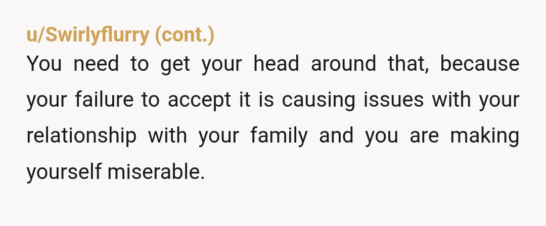 u/Only-Breadfruit-6108 The residents of the house all ate a meal together. One of the residents had their new partner over. Obviously you weren’t invited. You moved out. YTA. None of...