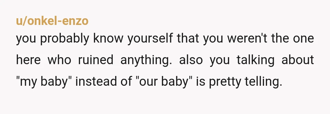 u/Mytweezer
Info - it's entirely unclear from your post what he was upset about besides your wanting to leave early.