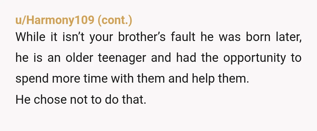 u/dinahdog
Reply to mother, "You're right, Money isn't worth damaging family over. So back off."
