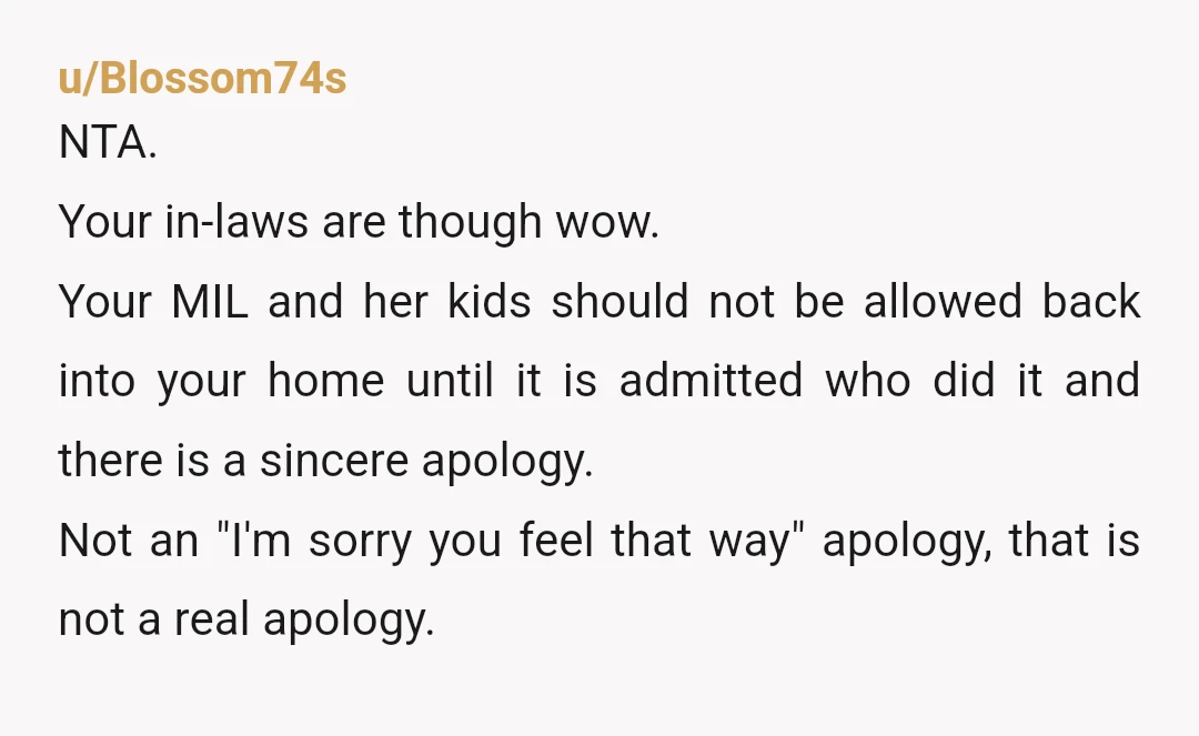 u/AdministrationNo7144 NTAH. You’re actually being very kind by not reporting an attempted murder at your residence. Probably wouldn’t go anywhere but it sure would freak out a few people. That...