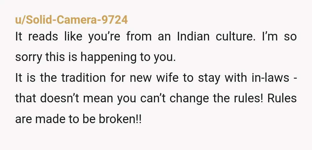 u/cruiser4319
DON’T GET PREGNANT!!!! Go home and divorce this little boy.
And don’t marry any man who kowtows to mommy and daddy.