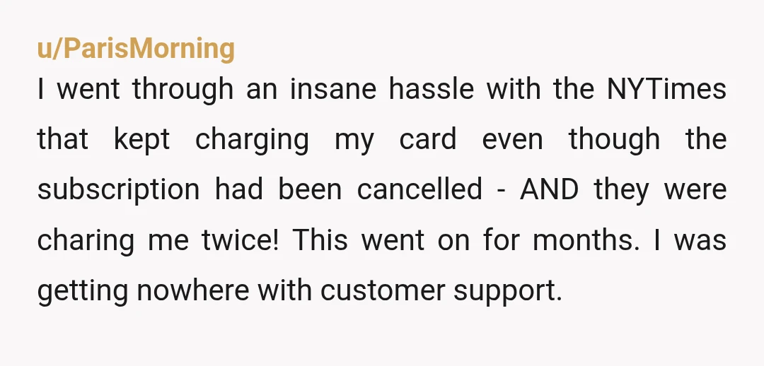 u/jinxedkacht
They certainly weren't banking on your response to their initial incompetence.
