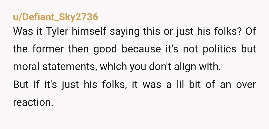 u/Armadillo_Abroad NITW. I would say you could give him a chance to explain and discuss, but you don’t owe him that. You have a right to leave any relationship you...