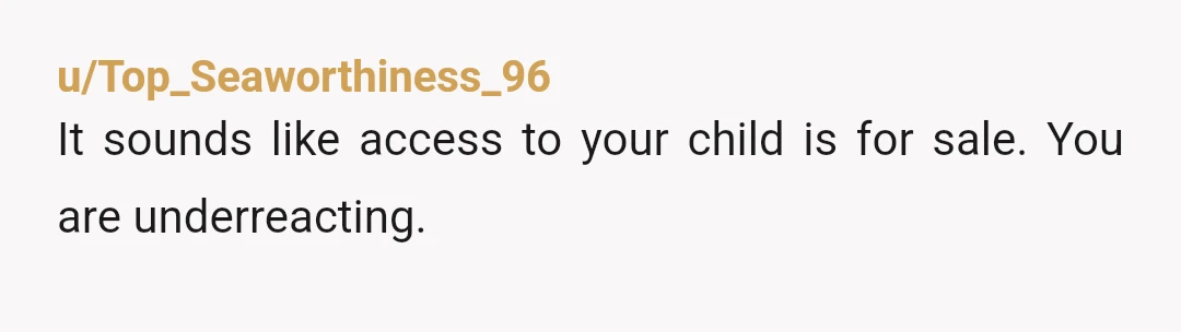 u/Busy-Poet-7275 Okay sorry but ew. That sounds extremely selfish and materialistic of him and I hope you put a stop to that. Grandparents don’t need to be a bank just...