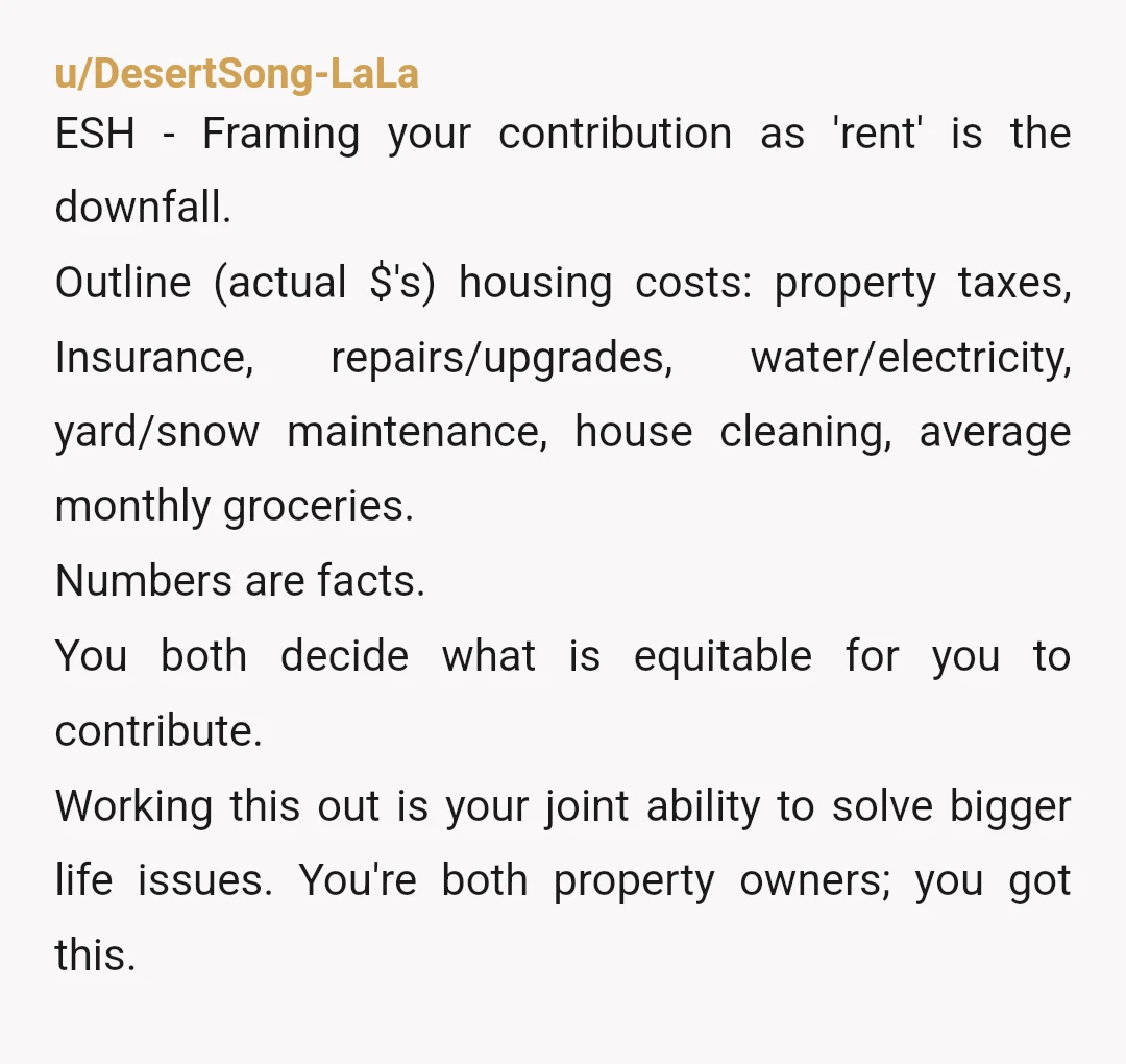 u/MagogHaveMercy INFO: You say that "as you got closer to moving in" he mentioned rent, and then you say that he did not mention it until you moved in. Which...