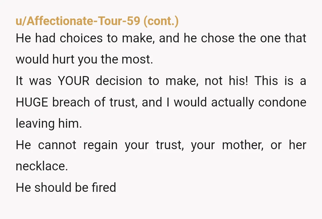 u/Montara92 Go to the pawn shop he sold it to and tell them it wasn’t his, he stole it from you. Pawn shops really hate that kind of stuff. That...