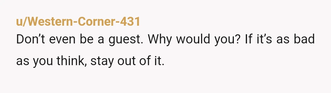 u/VioletViolet225
NTA I wouldn’t go to the wedding at all!
