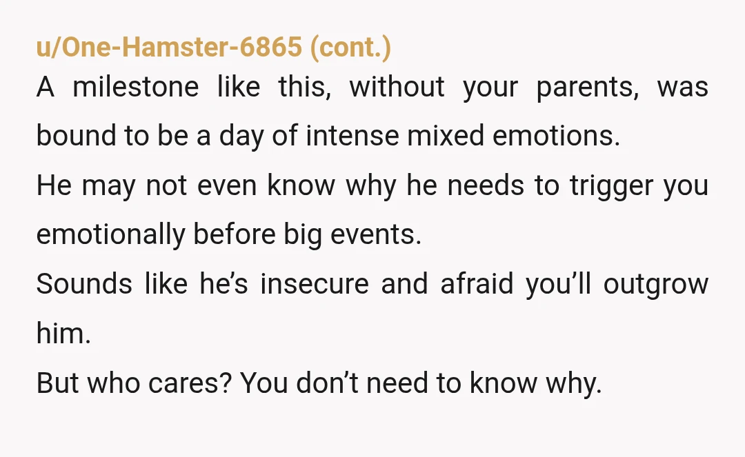 u/Usurpador89
At least now you know what kind of person he is, best of luck doll.