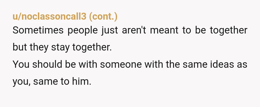 u/pochohauntus
NOR.
You have laid your boundary and stated your discomfort.
He should respect that as your partner.