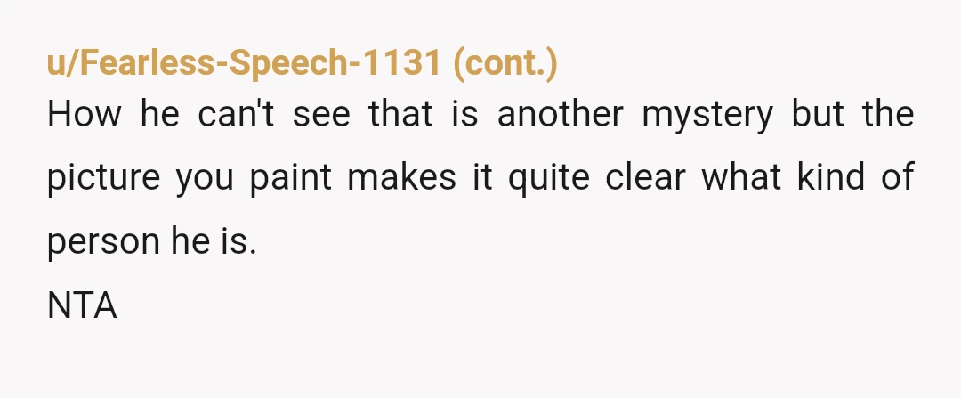 u/jimmythemortician
NTA. Nothing you, Pete, Jess or your wife did was wrong.