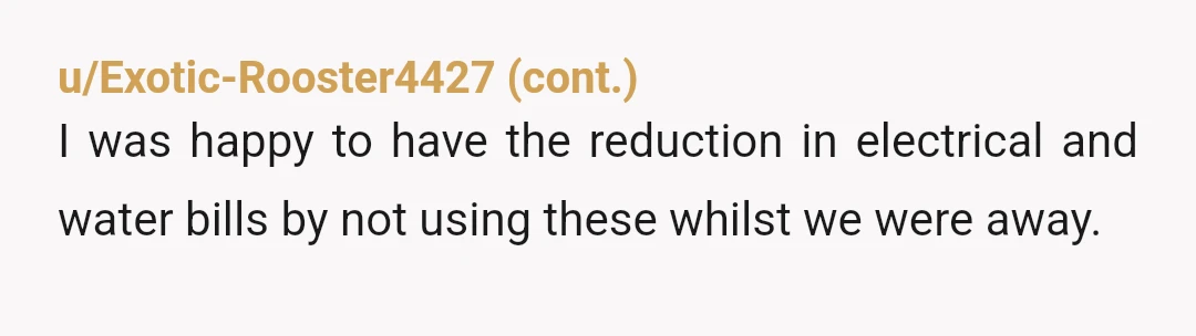 u/bertiek She did no work, just got to drink and chill for free. Asking for money is wild. NTA if you continue to insist you were a free bnb and...