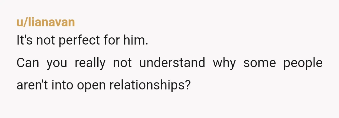 u/sicklyfoot69 I was in a similar situation. We tried that for a short while and just ended up breaking up after 11 years together. You need to break up and...