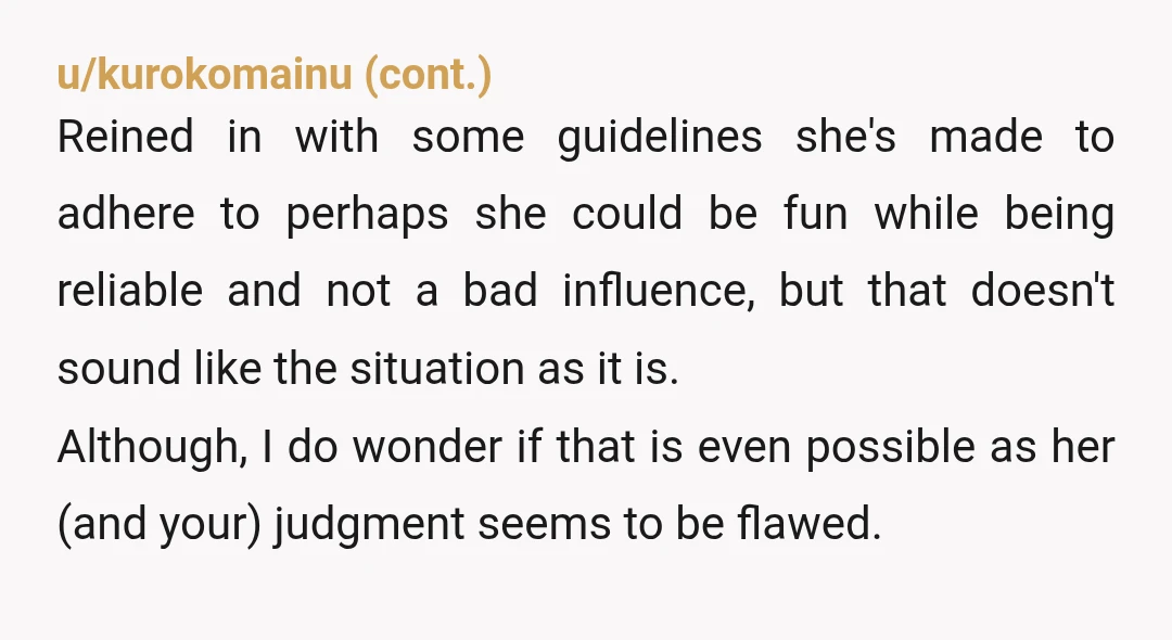 u/Dovendyreet Yes, you're an AH for keeping a nanny your husband doesn't want. He has a say about who takes care of them too, and if he doesn't want them...