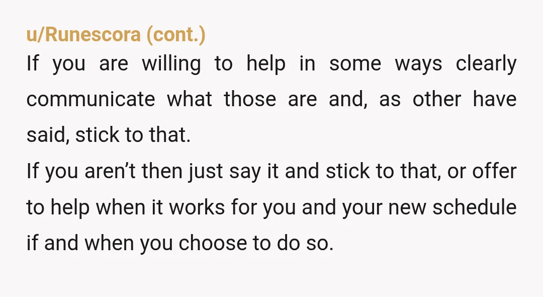 u/dragonsandvamps NTA But I think the bigger issue here is you are confusing two arguments. On the one hand, you are saying, "I don't want to do this. I want...