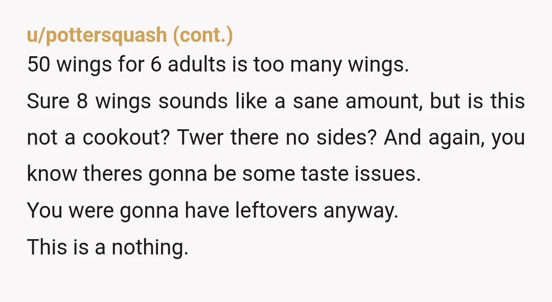 u/inGothWeTrustalways You’re not wrong when it comes to how you cook. My family is the same, we cook with food with spices and salt and pepper. However you did know...
