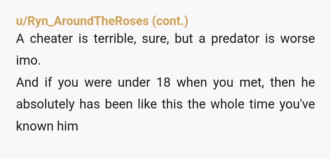 u/gdognoseit
No you weren’t wrong. You did the right thing. Trust yourself and your instincts.