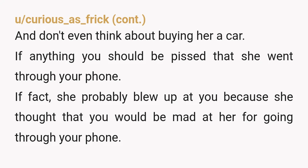 u/bradbrookequincy Do not save your passwords in notes. That’s insane. Others have lost their phones and had their entire lives upended doing this. This girl is insane. She has to...