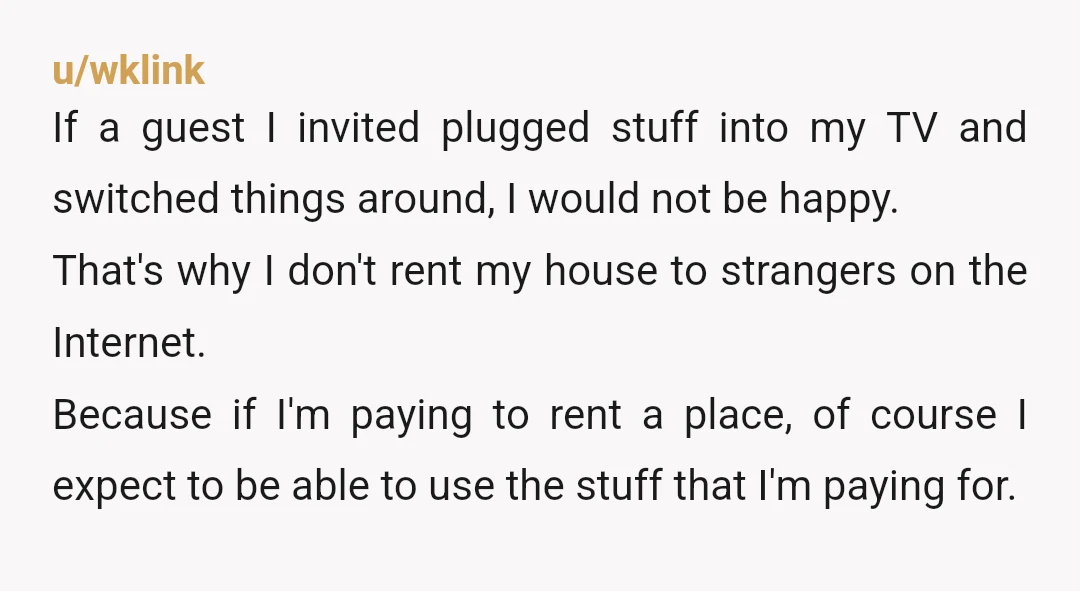 u/abstract_lemons
If I hadn’t experienced Airbnb, I’d think this was fake… still sort of do since it wrapped up so nicely
As long as everyone gets nice review, NAH