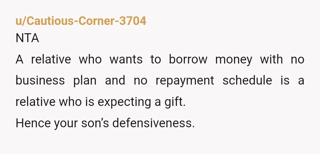 u/Immediate-Employ-952
If he knows the market then he can explain it in the business plan.