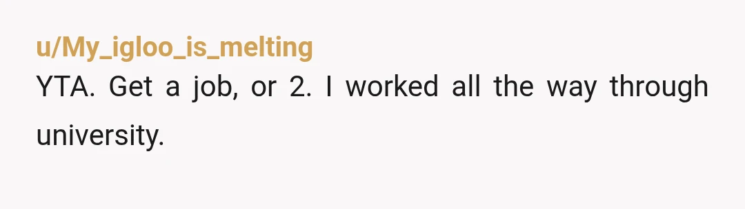 u/aintjuulingcat
Yeah you seem entitled honestly, once you turned 18 she isn't required to house or pay your rent