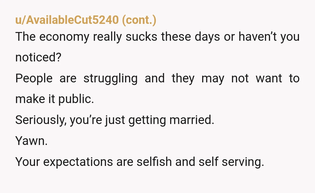 u/Jolly_Membership_899 NTA, Obviously. So, were you supposed to make your wedding and bachelorette party all about her? That is one of the perks of living in Europe, huh? You can...